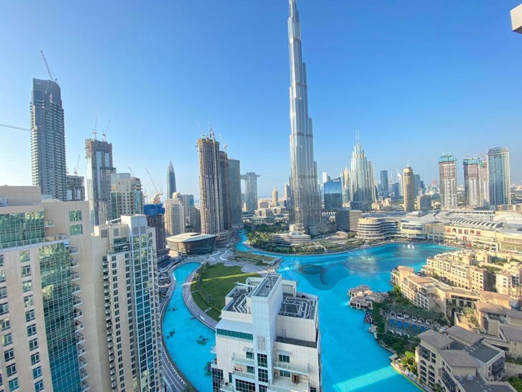 Durrani Homes - Luxury Living Besides Panoramic Fountain And Burj Khalifa View- Burj Khalifa Fireworks Dubai Luaran gambar